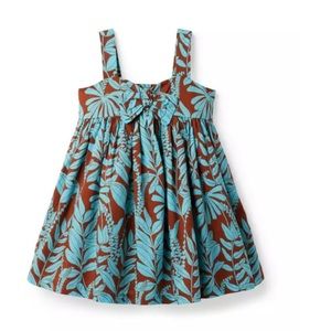 Janie and Jack Tropical knotted Bow Sundress